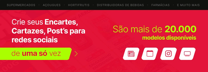 Mais de 20.000 modelos de artes.